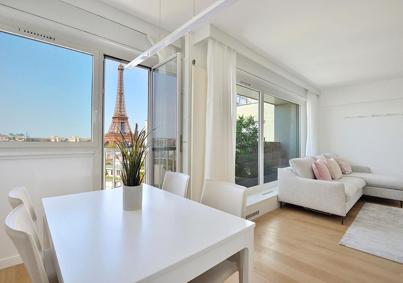 Magical Modern Apartment Eiffel Tower, Paris The Million Dollar View 外观 照片